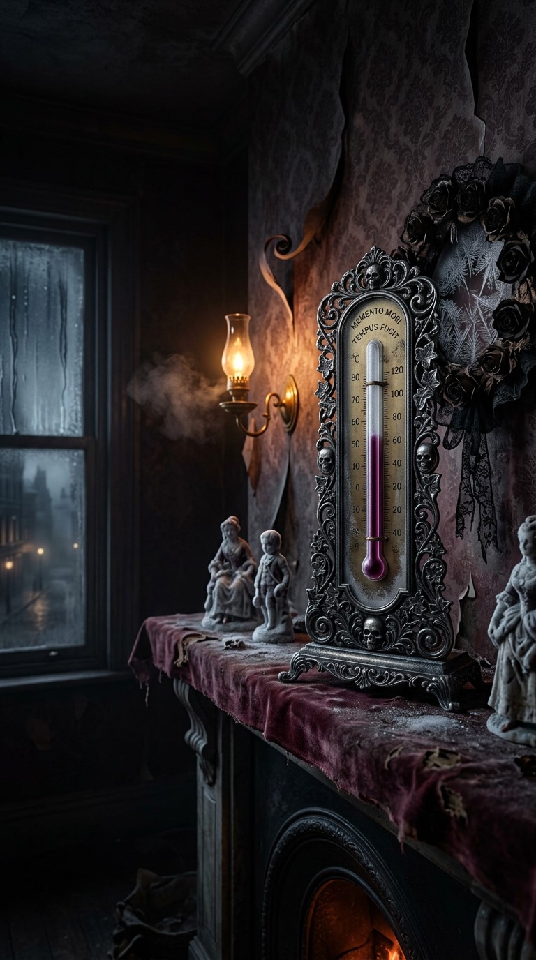 Gothic Cold Free Gothic Frozen Elegance Image - Victorian, Gothic, Thermometer ...