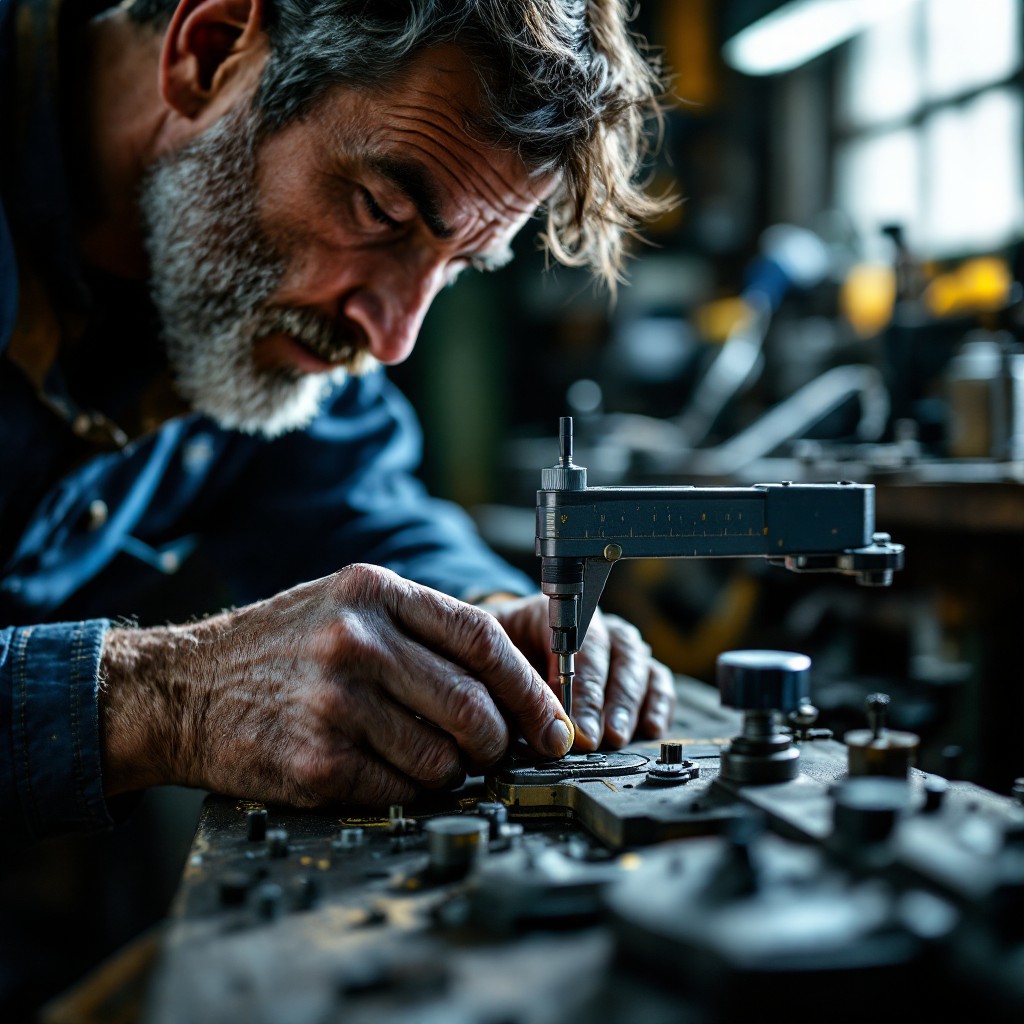 Free Precision Mechanical Calibration Image - Technician, Workshop ...