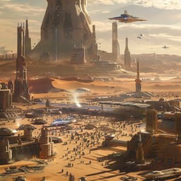 Free Sci-fi Desert City Image - Sci-fi, Desert, City | Download at ...