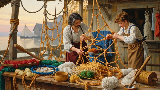 Free Ancient Net Craft Image - Fishing, Nets, Craftsman | Download at ...