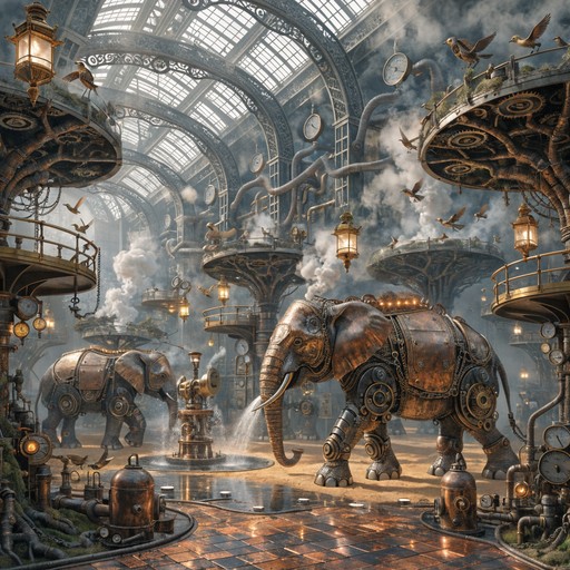 Free Steampunk Elephant Sanctuary Image - Steampunk, Elephant ...