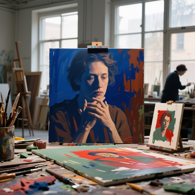 Free Artist Creating Art Image - Artist, Studio, Painting | Download at ...