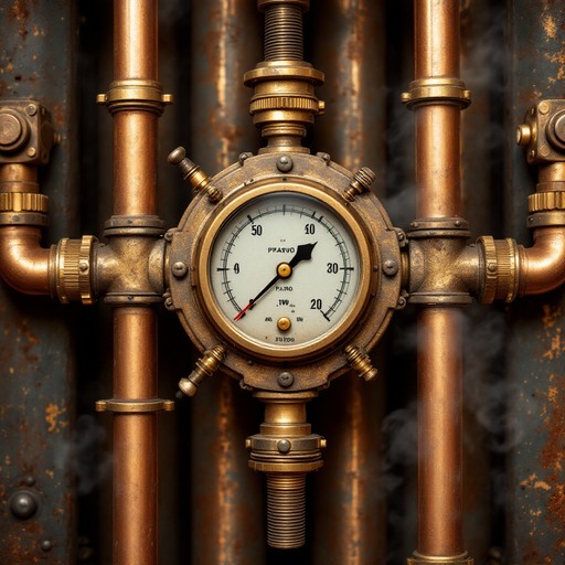 Free Vintage Pressure Gauge Image - Industrial, Vintage, Brass ...
