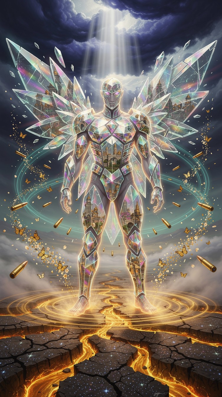 Free Divine Crystal Warrior Image - Warrior, Crystal, Diamond ...