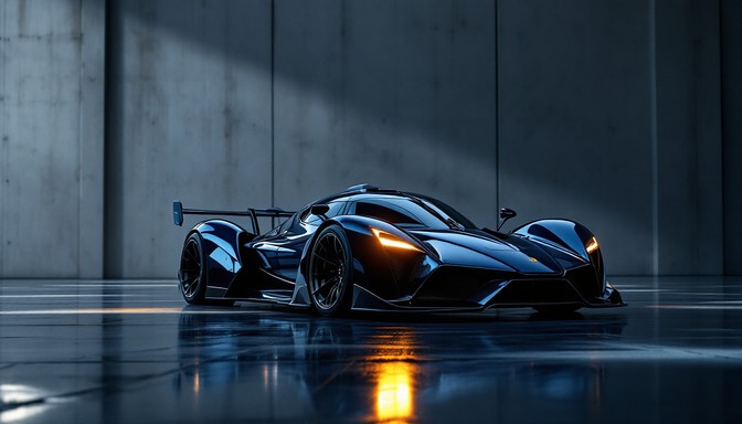 Free Sleek Shadow Racer Image | Download at StockCake