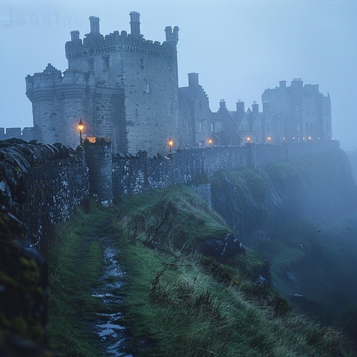 Free Misty Castle Evening Image | Download at StockCake