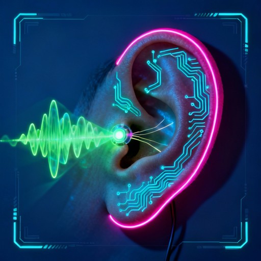 Free Bionic Ear Interface Image - Cyberpunk, Ear, Neon | Download at ...