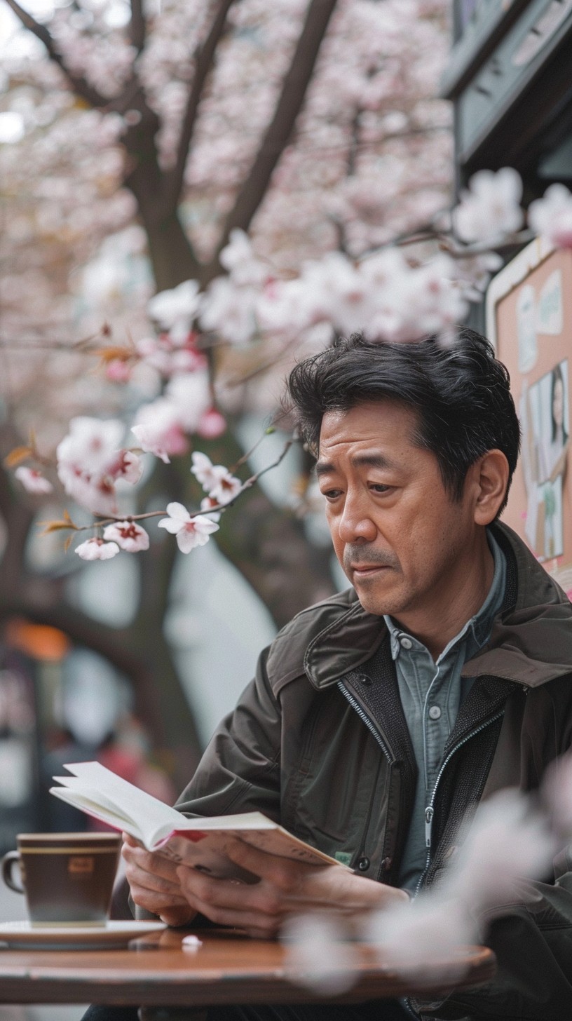 Man Spring Reading Free Reflective Spring Reading Image - Man, Reading, Spring | Download ...