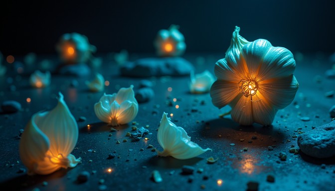 Free Ethereal Garlic Constellation Image - Luminescent, Garlic, Glow ...
