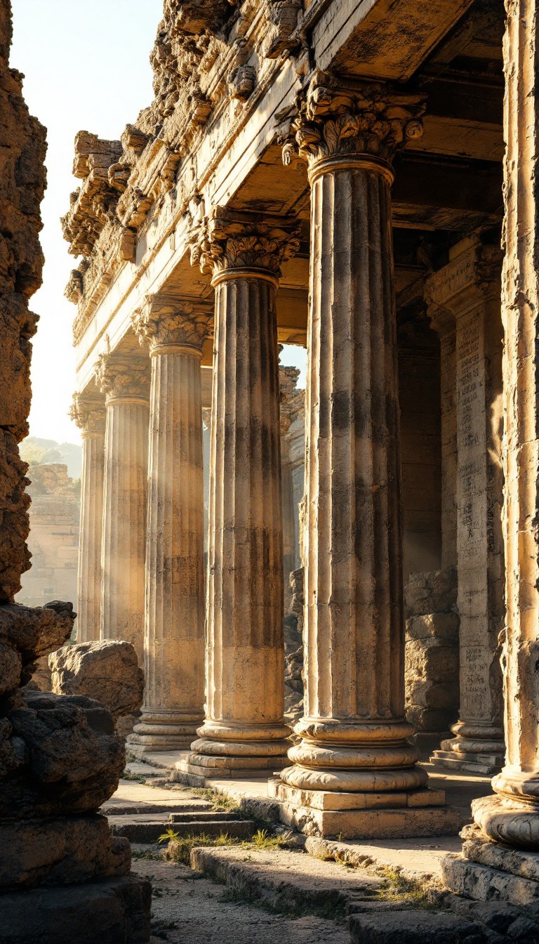 Free Ancient Columns Standing Image - Columns, Ancient, Ruins ...