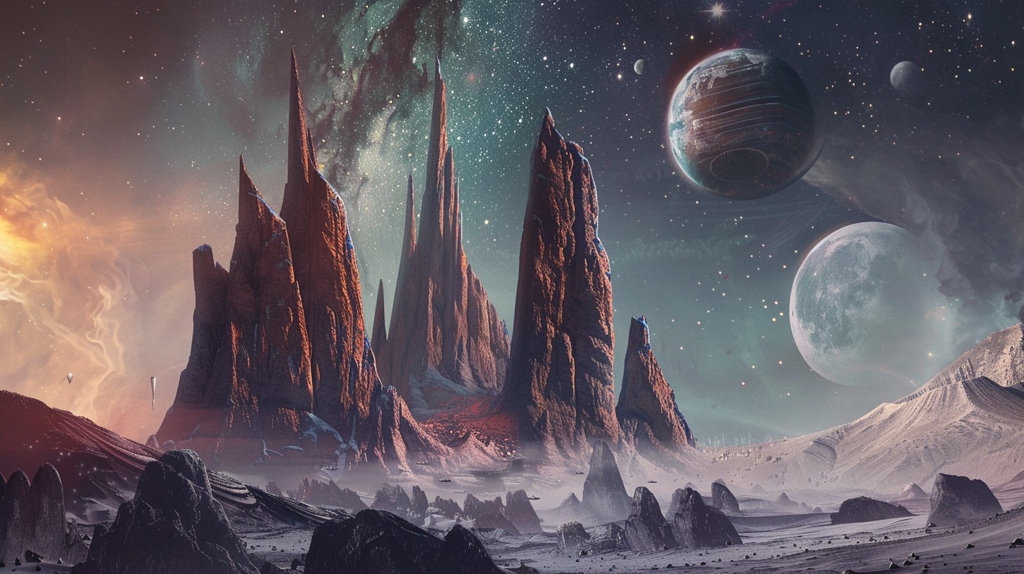Free Alien Landscape Art Image - Alien, Landscape, Planets | Download ...