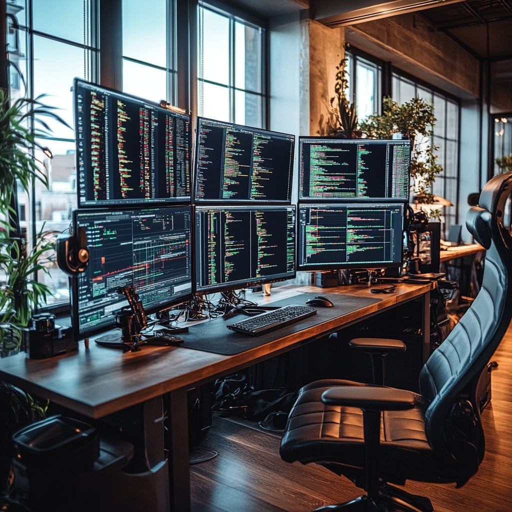 Free Advanced Trading Setup Image - Trading, Stocks, Monitors ...