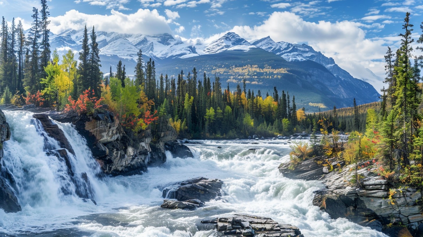 Free Majestic Mountain Waterfall Photo - Waterfall, Nature, Mountains ...