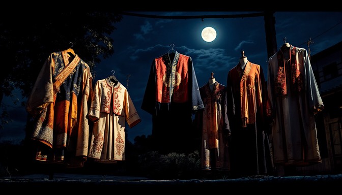 Free Moonlit Cultural Attire Photo - Moonlight, Traditional, Garments ...