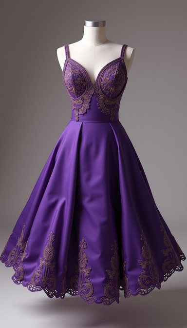 Free Elegant Purple Gown Image - Purple, Gown, Elegant | Download at ...