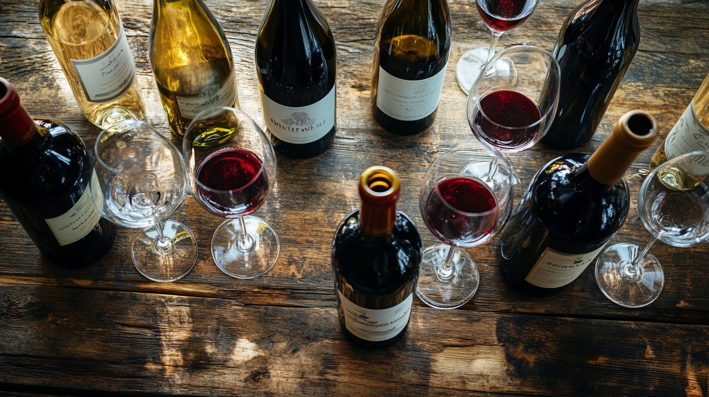 Free Wine tasting setup Image - Wine, Glasses, Table | Download at ...
