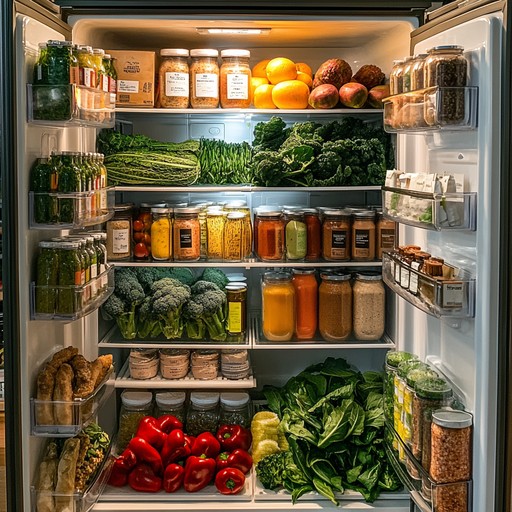 Free Stocked Home Refrigerator Image - Refrigerator, Organized ...