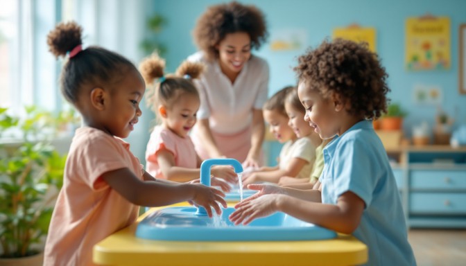 Free Learning Healthy Habits Image - Preschool, Children, Handwashing ...