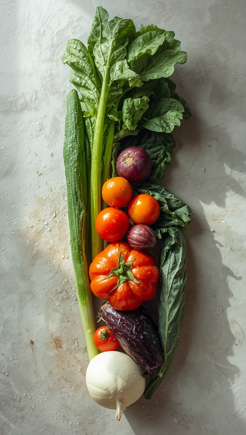 Free Fresh Vegetable Arrangement Image - Vegetables, Fresh, Organic ...