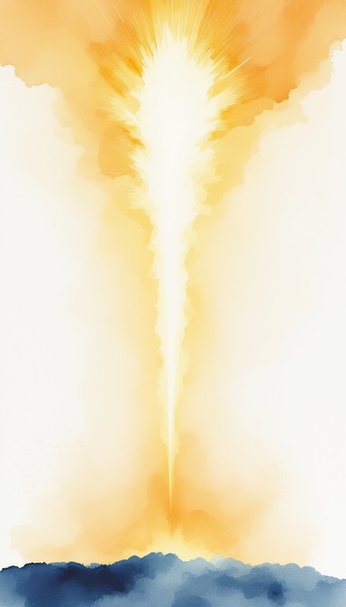 Free Rising Heat Energy Image - Watercolor, Abstract, Minimal ...