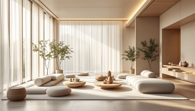 Free Serene Minimalist Living Image - Minimalist, Interior, Japanese ...