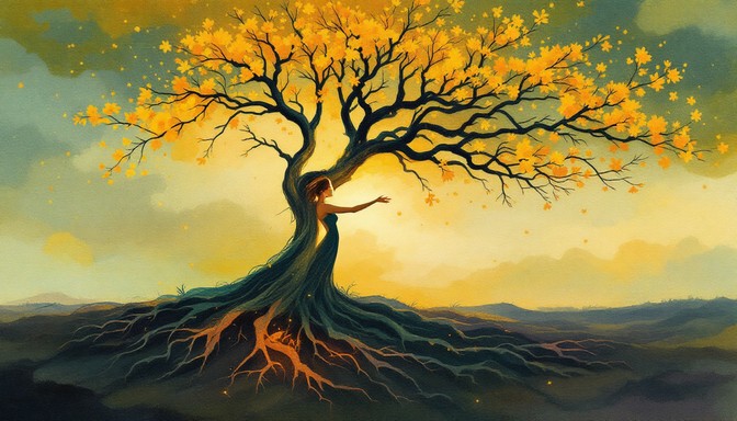 Woman Transform Tree Free Woman Becomes Tree Image - Woman, Tree, Transformation | Download ...