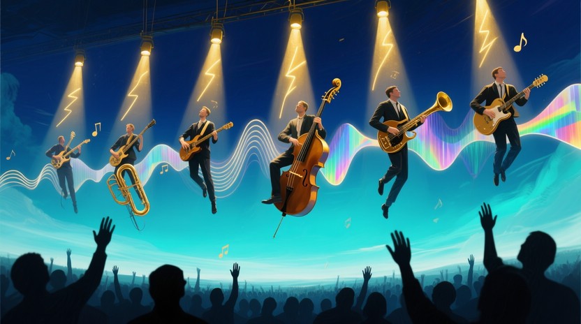 Free Floating Musical Magic Image - Musicians, Floating, Levitation ...
