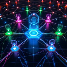 Free Neon Security Matrix Image - Cybersecurity, Network, Digital ...