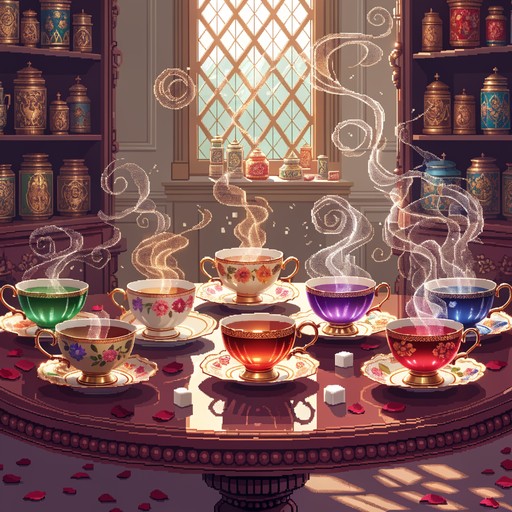 Fantasy Tea Merchant Free Magical Tea Bath Image - Anime, Teacup, Fantasy | Download at ...
