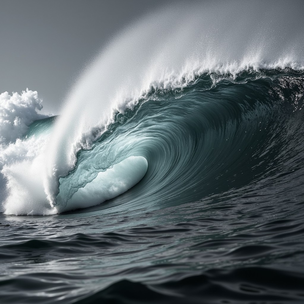 Free Powerful breaking wave Image - Wave, Ocean, Surf | Download at ...