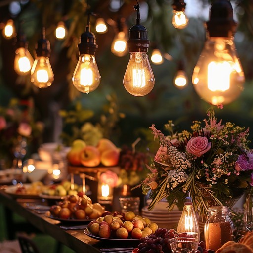 Free Enchanted Evening Lights Image - Evening, Lights, Dinner ...