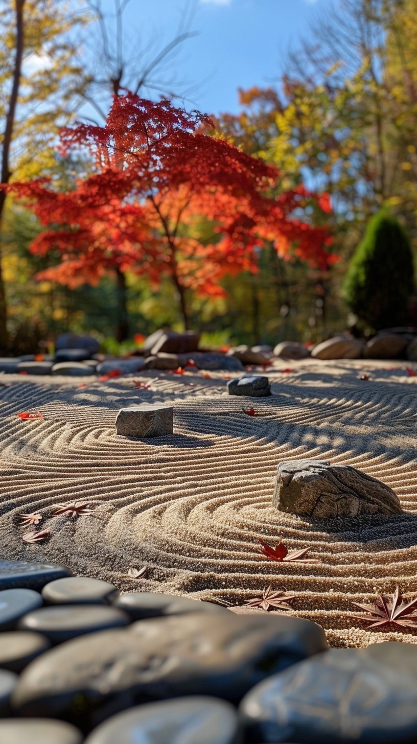 Free Zen Garden Autumn Image - Zen, Garden, Autumn | Download at StockCake