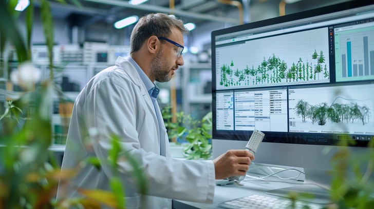 Production Data Science Free Scientist Analyzing Data Image - Scientist, Laboratory, Data ...