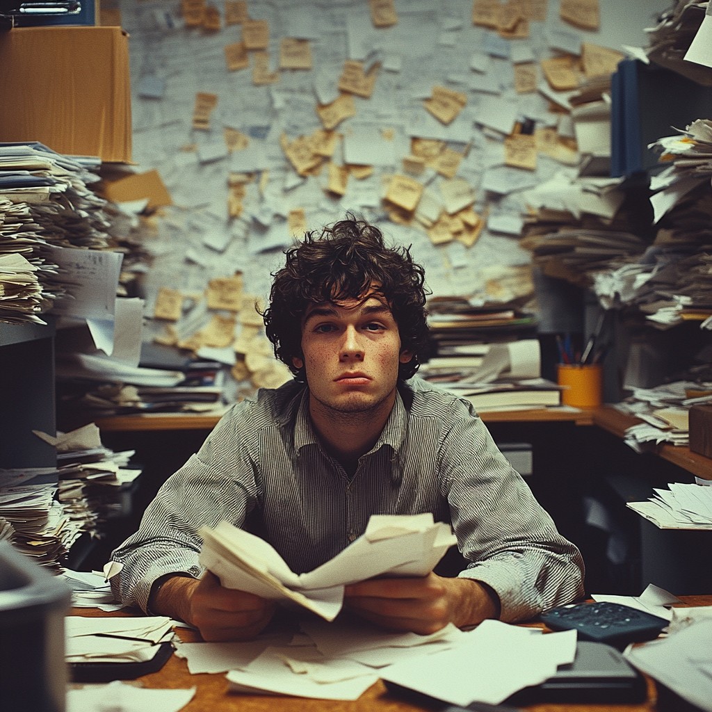 Excess Paperwork Free Office paperwork overload Photo - Office, Paperwork, Overwhelmed ...