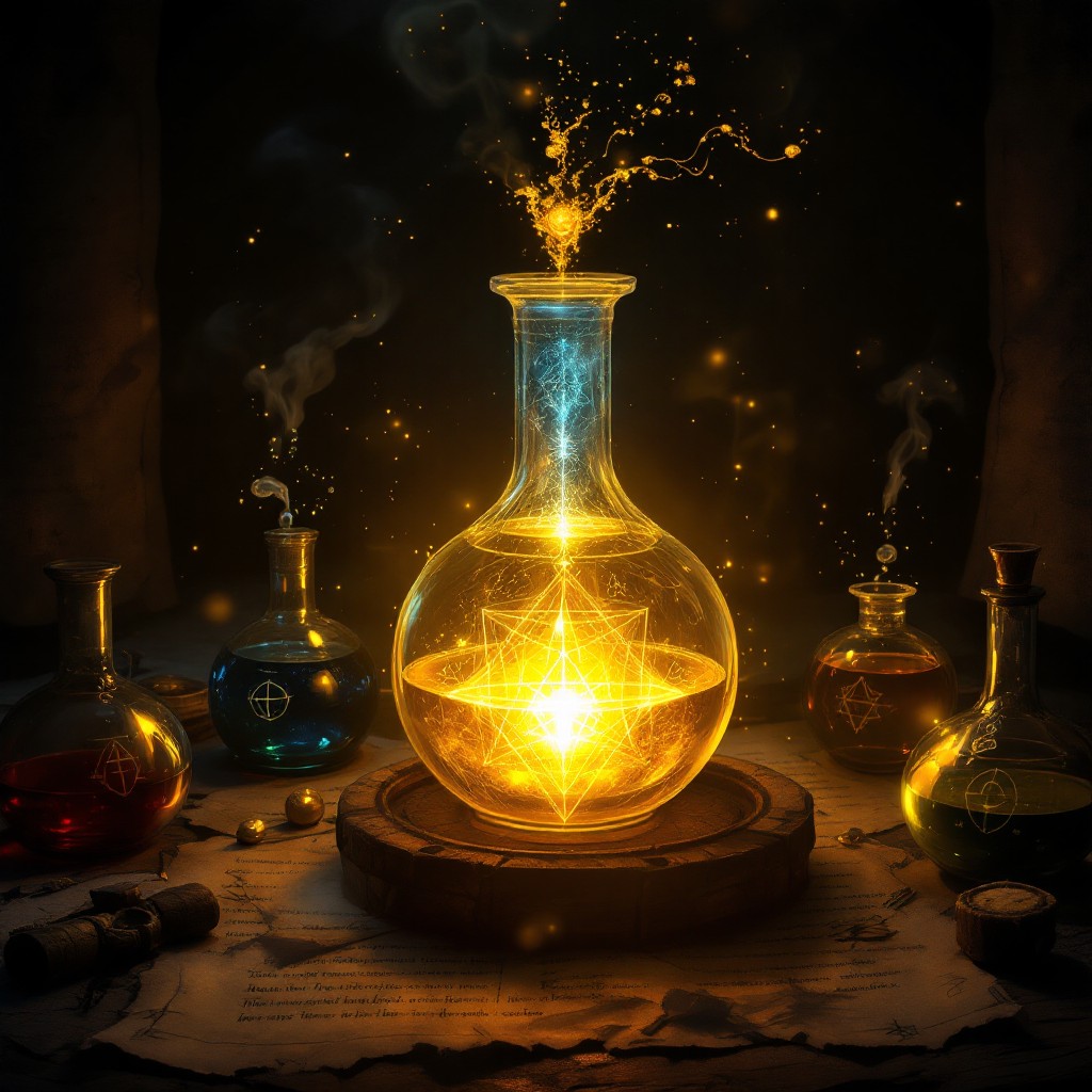 Free Glowing Magical Potion Image - Alchemy, Potion, Magical | Download ...