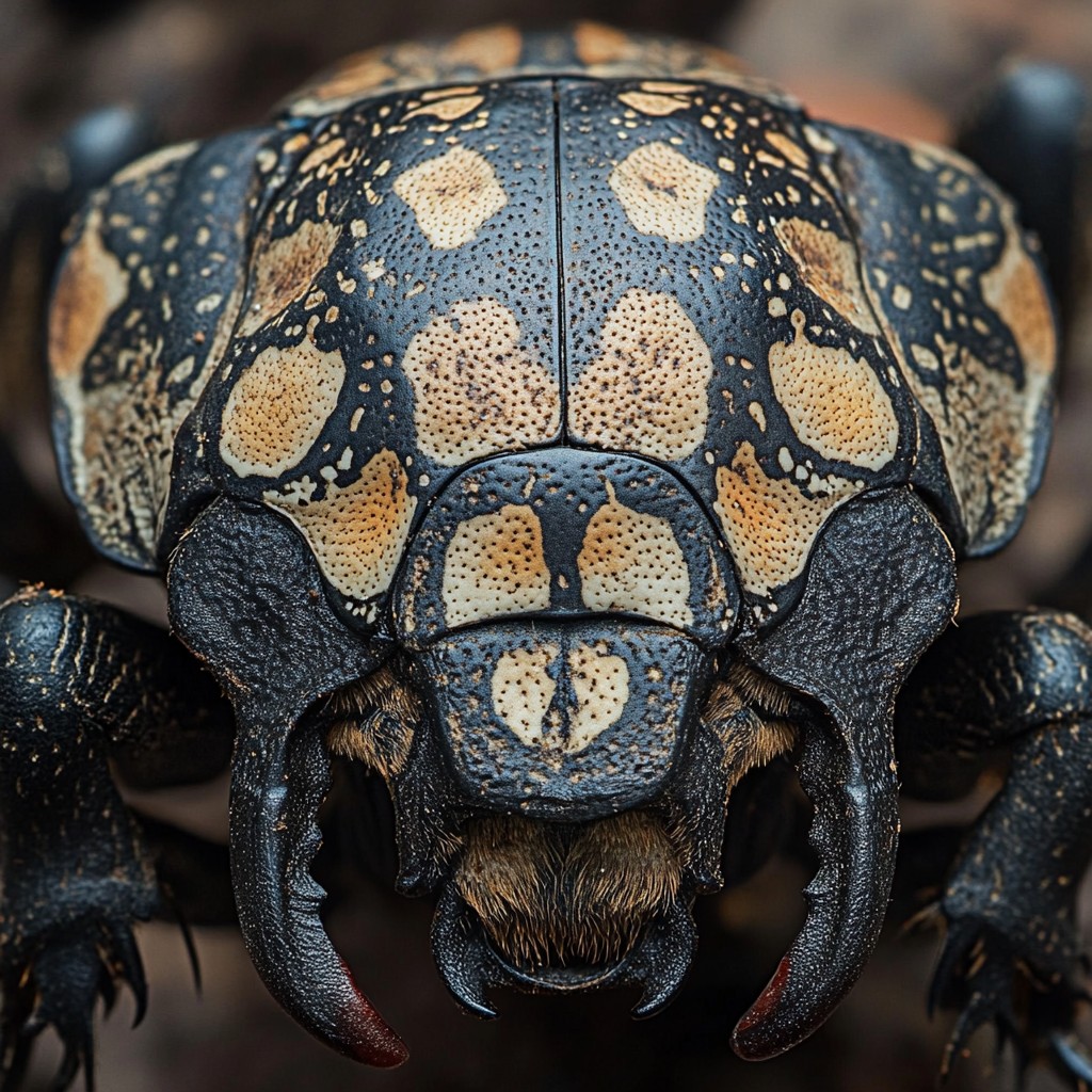 Unique Beetle Insect Free Intricate patterned beetle Photo - Beetle, Insect, Nature ...
