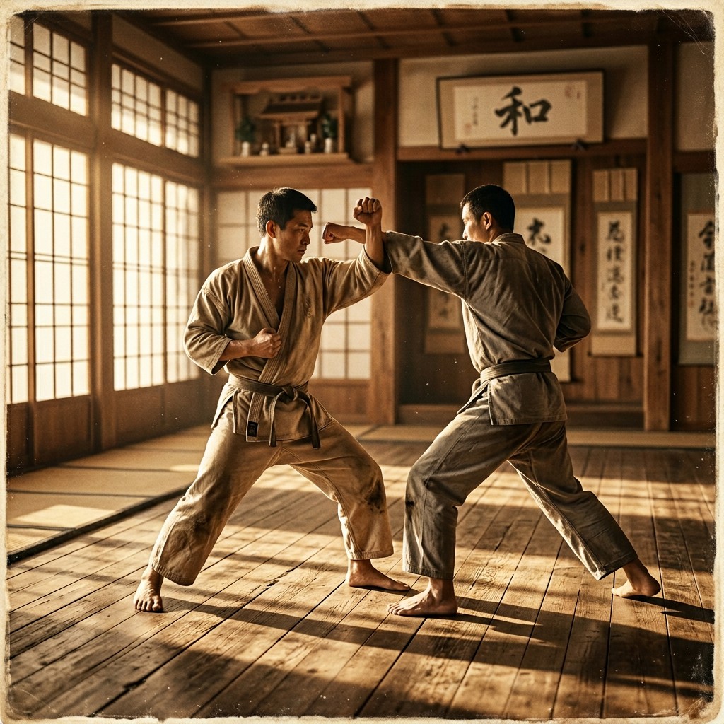 Dojo Workout Free Vintage Dojo Training Image - Martial, Arts, Karate | Download at ...