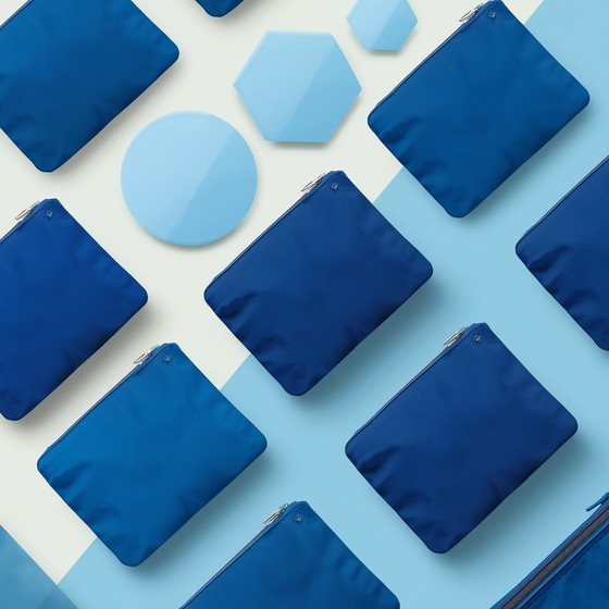 Free Modern Blue Accessories Image - Blue, Pouches, Illustration ...