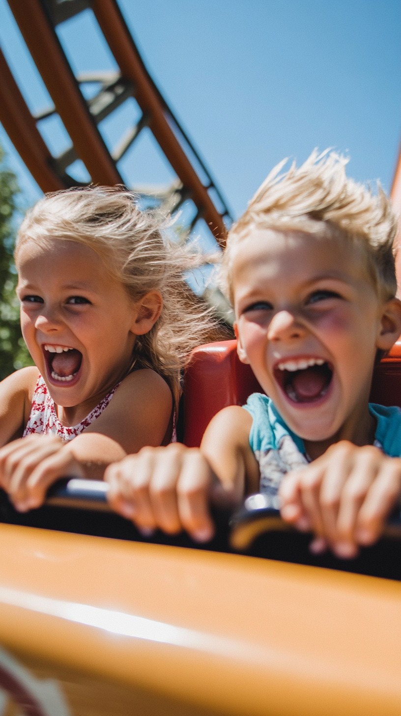 Free Joyful Rollercoaster Ride Photo - Rollercoaster, Excitement ...
