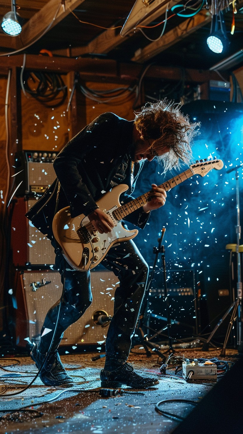 Free Guitarist Rocking Out Image - Guitarist, Performance, Stage ...