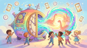 Download Time Travel Adventure Image - Children, Illustration, Time ...