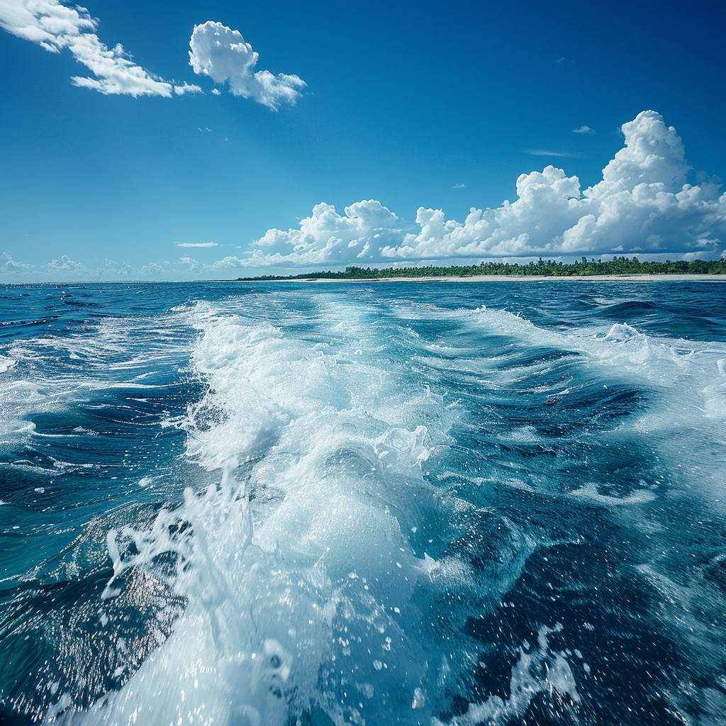 Free Ocean Waves View Image - Ocean, Waves, Water | Download at StockCake