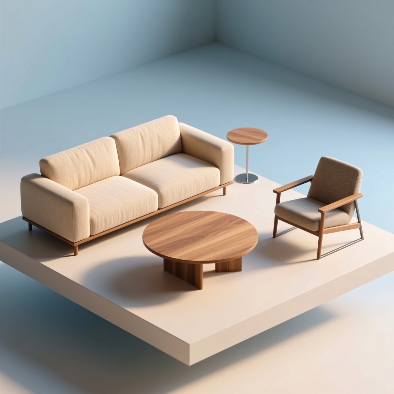 Free Minimalist Furniture Composition Photo - Minimalist, Furniture, 3d ...