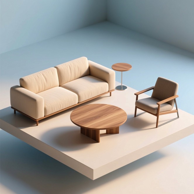 Free Lilac Minimalist Furniture Image - Sofa, Lilac, Minimal | Download ...