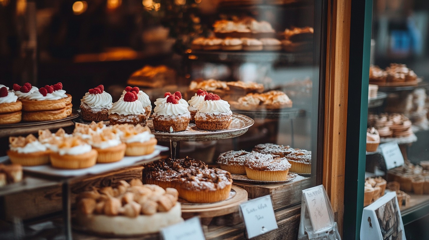 Free Bakery window display Image - Bakery, Cakes, Pastries | Download ...
