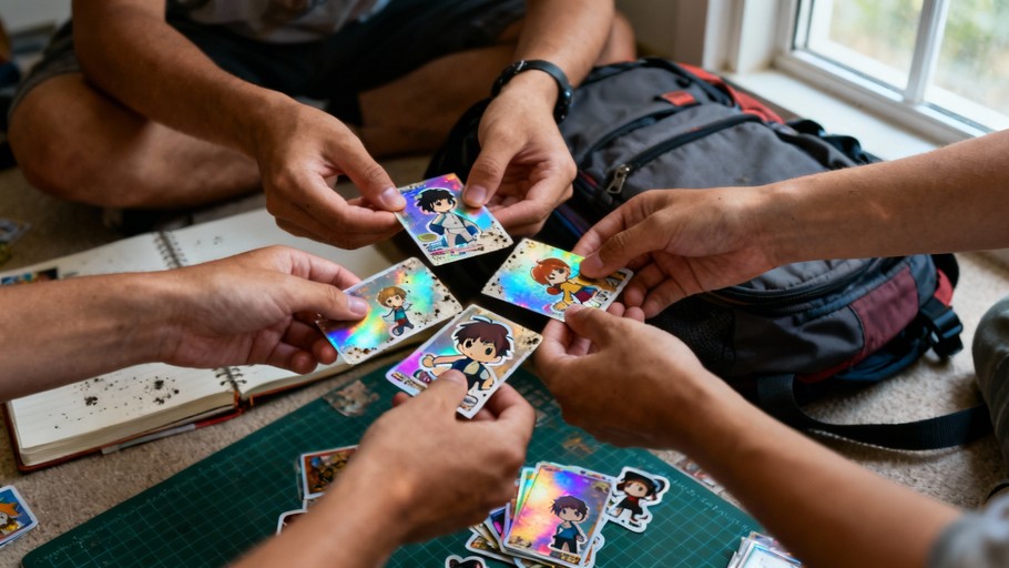 Free Trading Sticker Collections Image - Stickers, Trading, Hands ...
