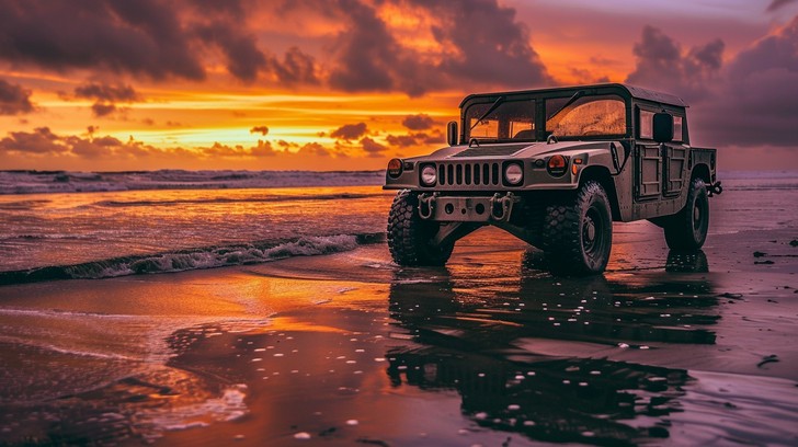 Free Sunset Beach Drive Image - Sunset, Sports Car, Beach | Download at ...