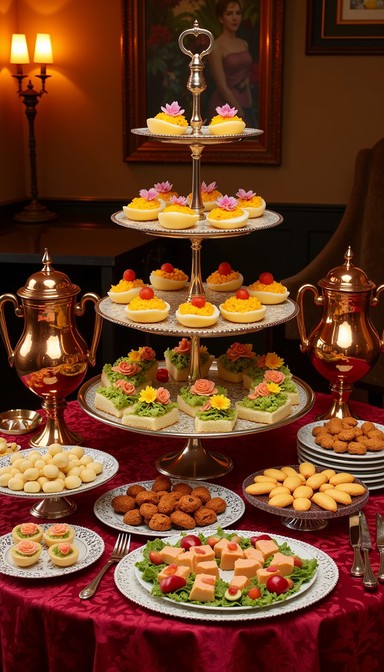 Free Elegant Vintage Buffet Image | Download at StockCake
