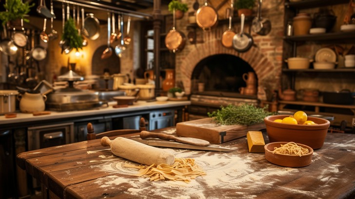 Background Images Rustic Kitchen Setting Free Rustic Kitchen Scene Image - Kitchen, Rustic, Cooking | Download ...