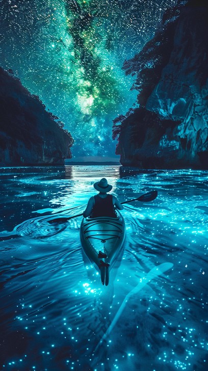 Kayaking At Night Free Kayaking at Night Image - Kayaking, Night, Urban | Download at ...